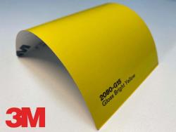 3M Wrap Film Series 2080-G15, Gloss Bright Yellow 
